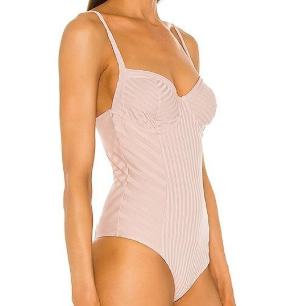 ALLSAINTS Yuni Rib Bodysuit